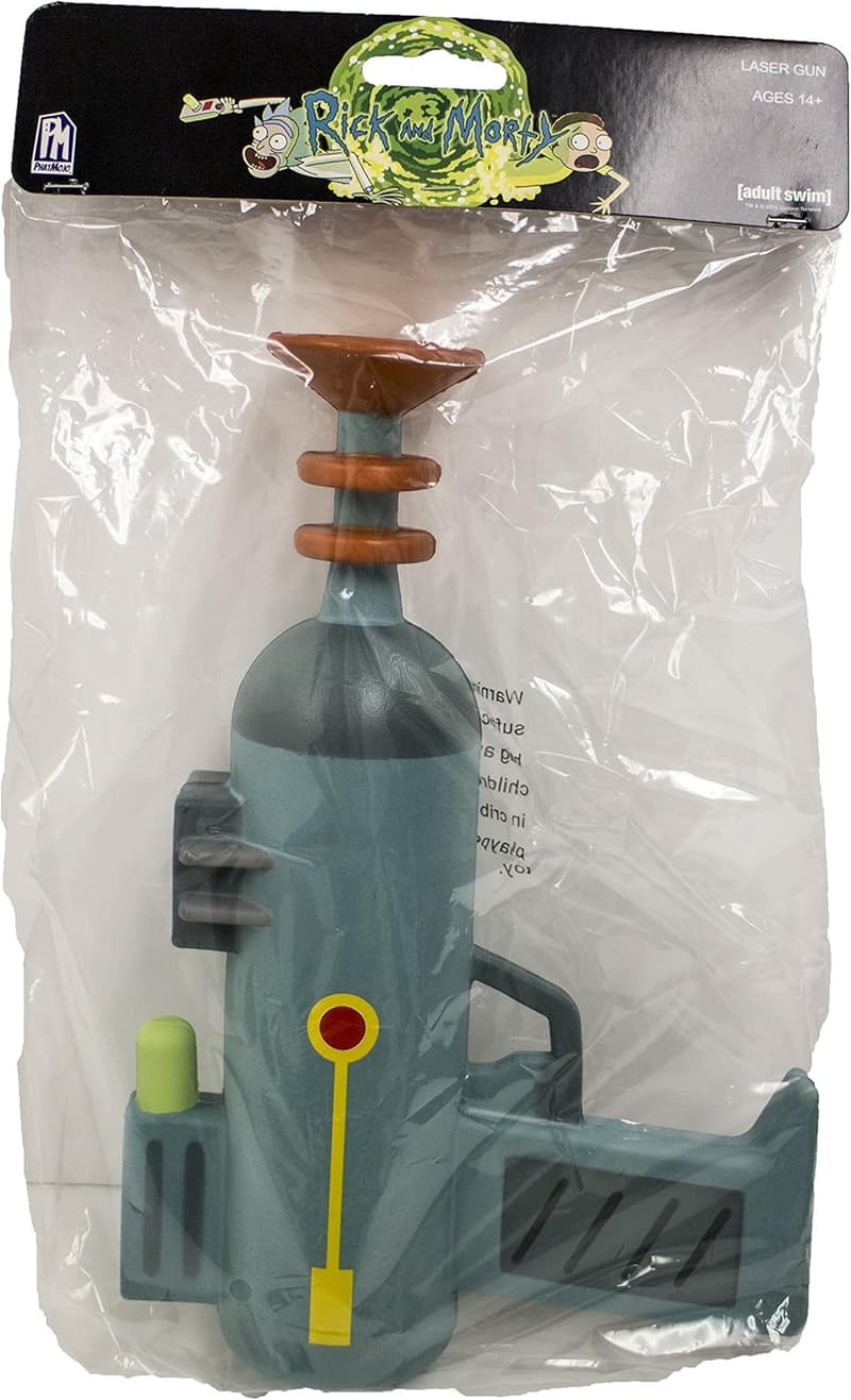 Rick and Morty Foam Laser Gun Costume Accessory