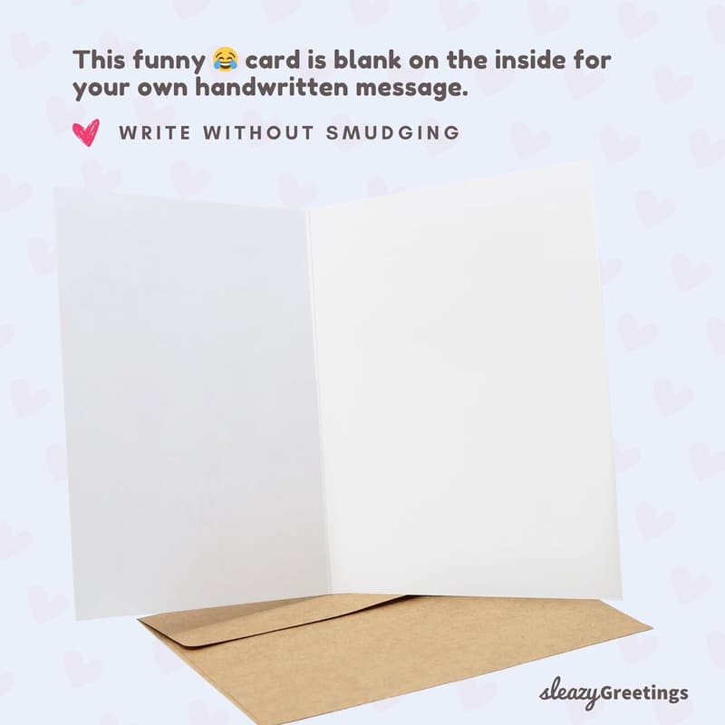 Funny Valentine's Day Card for Him - Sleazy Greetings