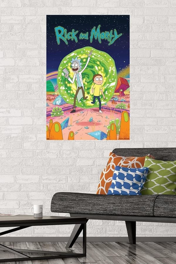 Rick and Morty Wall Poster - Unframed 22.375