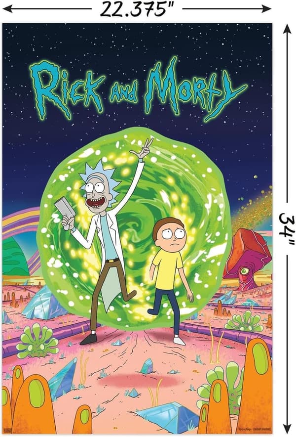 Rick and Morty Wall Poster - Unframed 22.375
