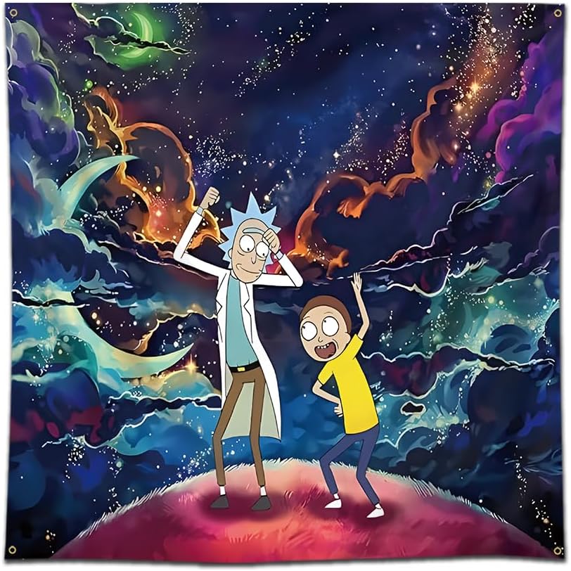 Anime Tapestry for Teen Girls – 48x48 Inch Bedroom Decor
