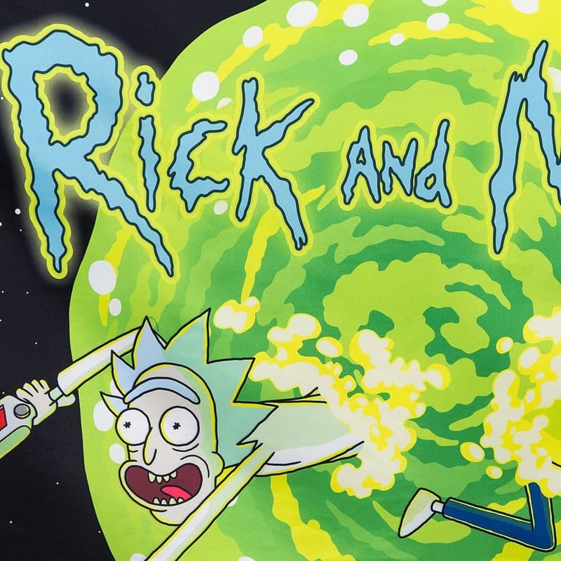Rick and Morty Portal & Cats Wall Banner - 30