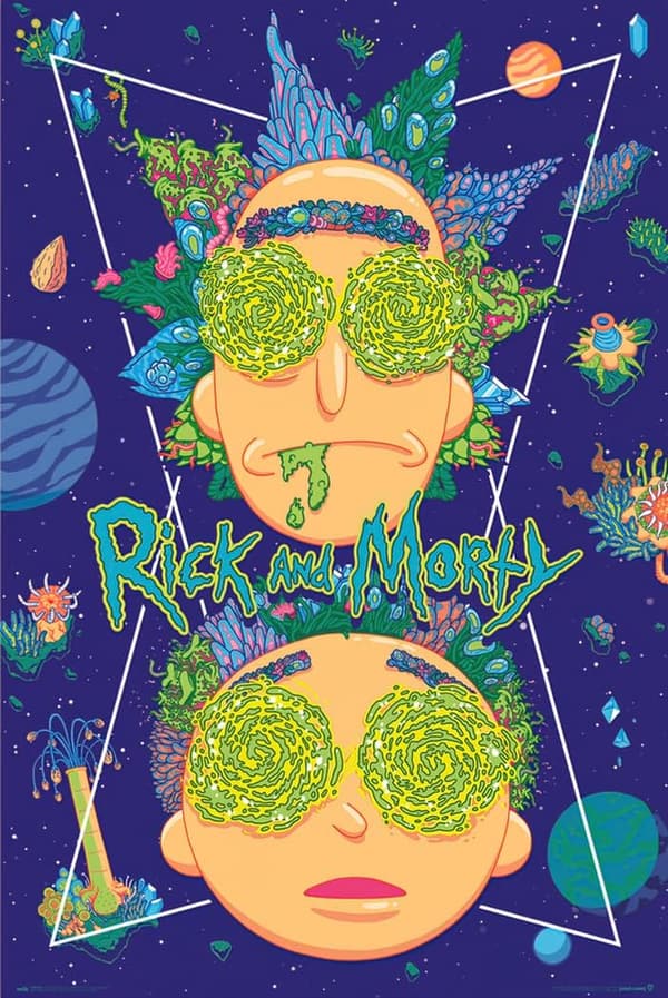 Rick & Morty High In The Sky Poster - 24