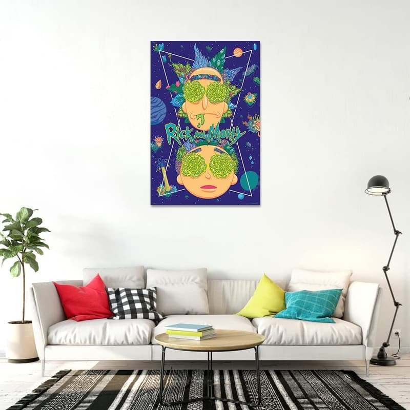 Rick & Morty High In The Sky Poster - 24