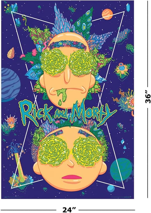 Rick & Morty High In The Sky Poster - 24