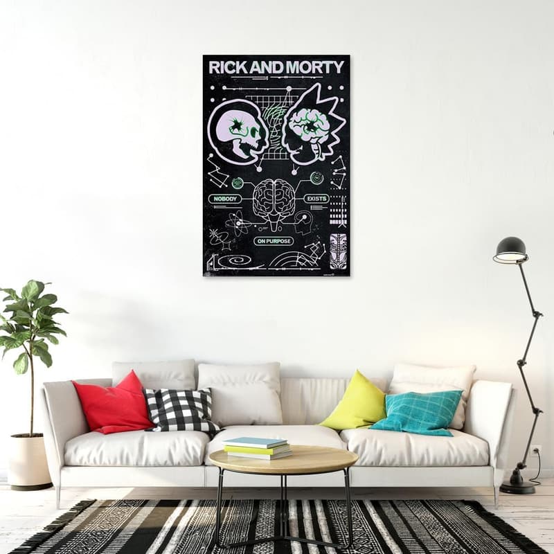 Rick and Morty Classrickal Brains Poster 24