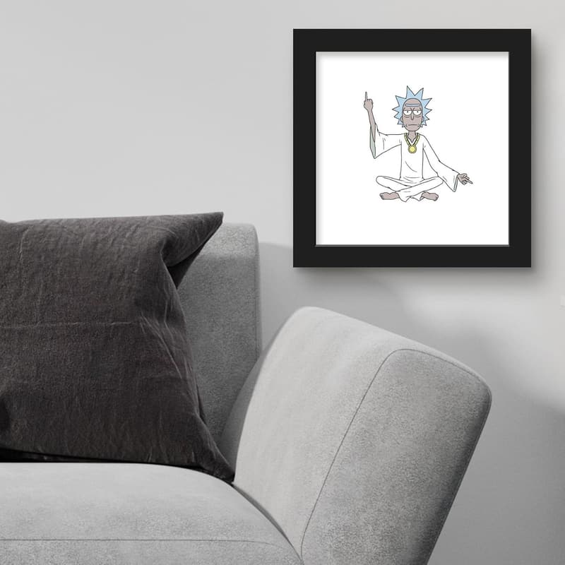 Rick and Morty Spiritual Leader Wall Art - 12