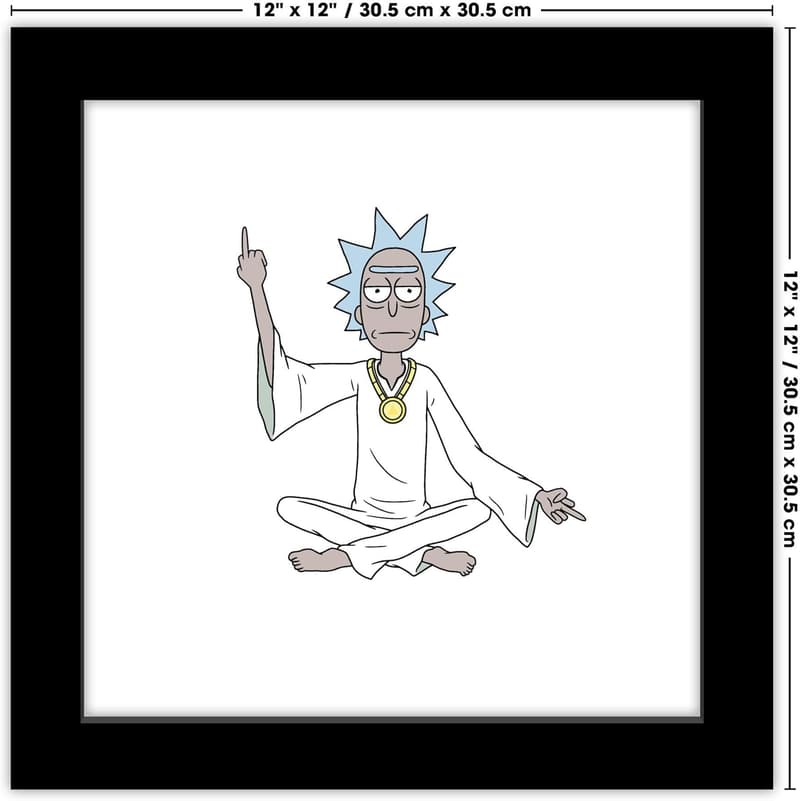 Rick and Morty Spiritual Leader Wall Art - 12