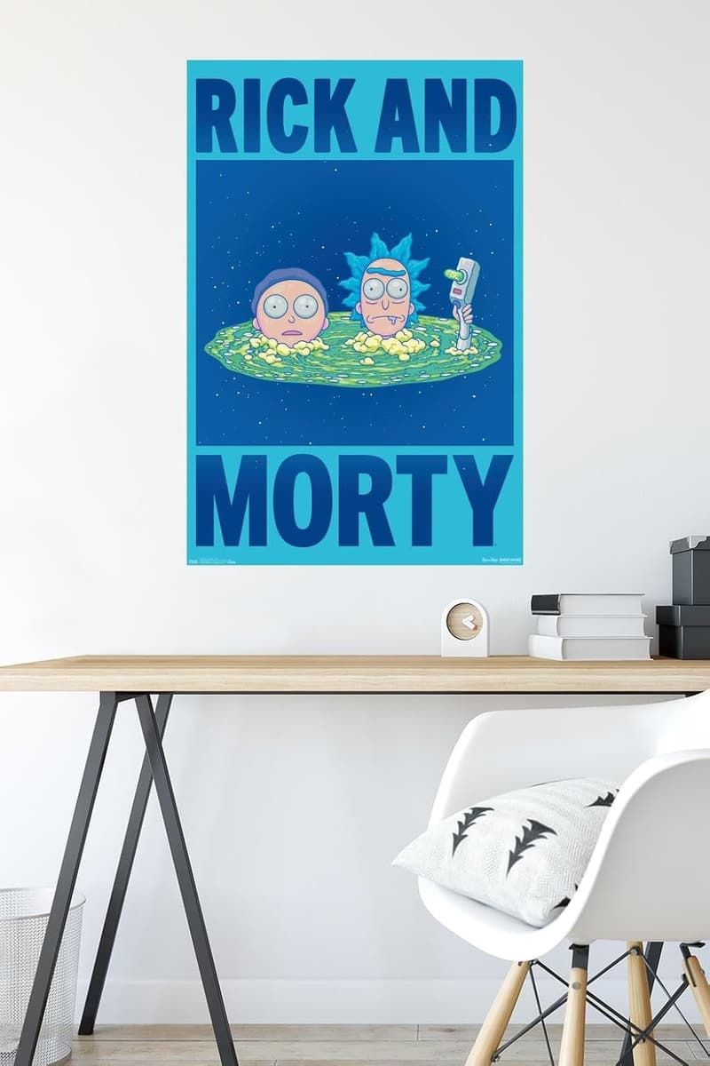 Rick and Morty Wall Poster - Unframed, 22.375