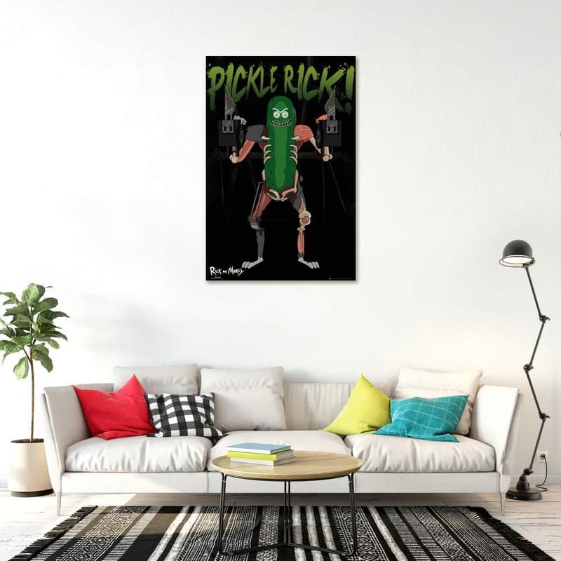 Rick and Morty Pickle Rick Poster - 24x36 inches