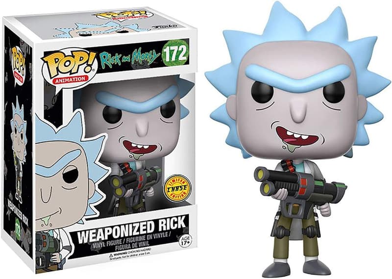 Rick and Morty Weaponized Rick Funko POP Action Figure