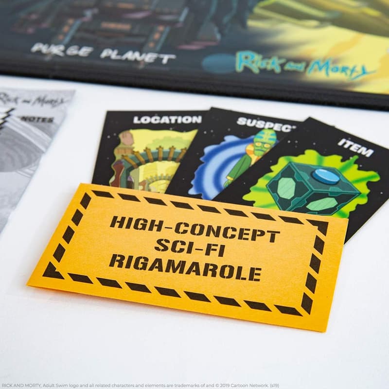 Rick and Morty Clue Board Game | Collectible for Fans