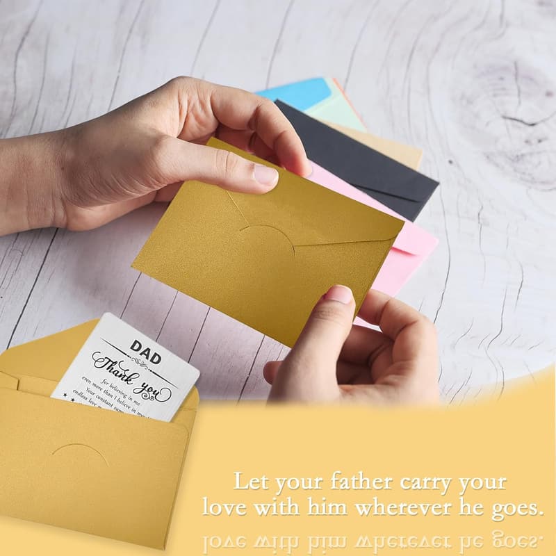Funny Metal Engraved Wallet Card for Father's Day