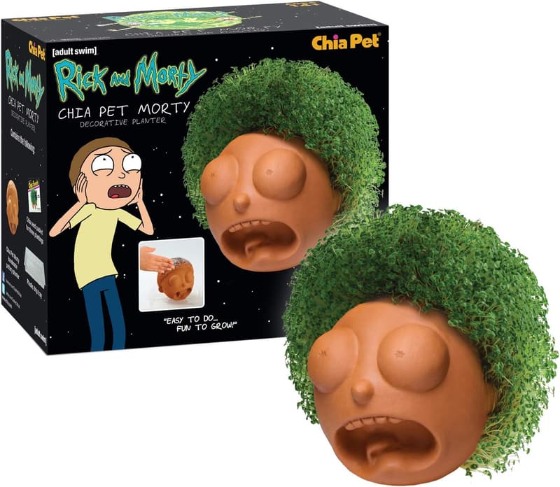 Rick & Morty Morty Chia Pet Planter with Seed Pack