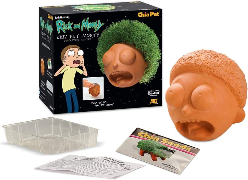 Rick & Morty Morty Chia Pet Planter with Seed Pack