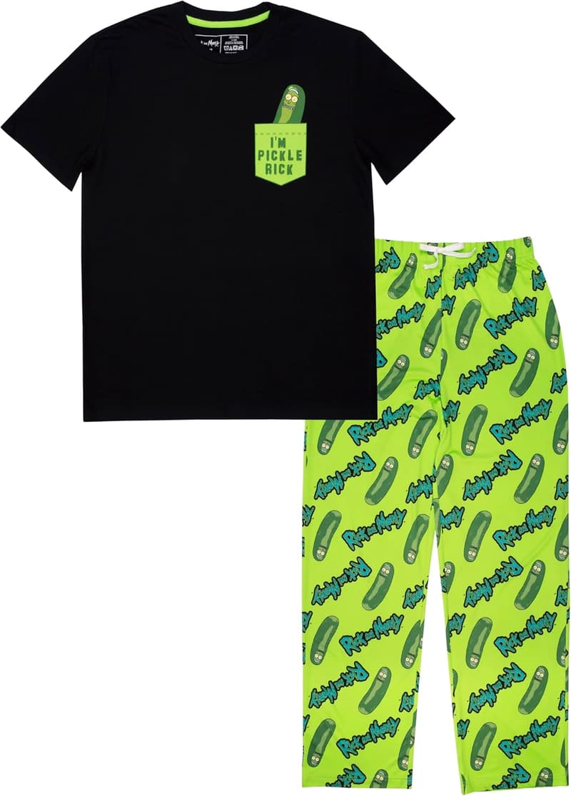 Rick and Morty Men's Lounge Set in Gift Box - T-shirt, Pants, Socks