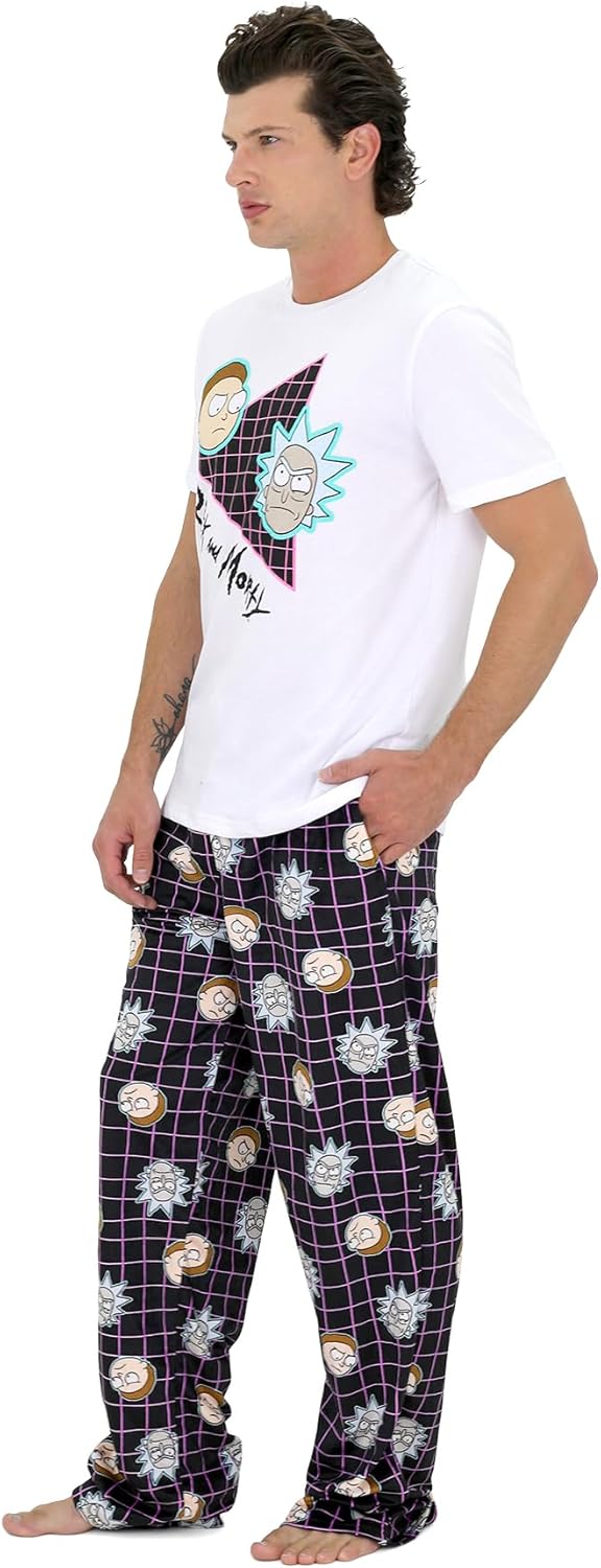 Rick and Morty Men's Pajama Set - 2-Piece Gift Box