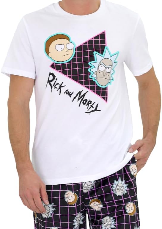 Rick and Morty Men's Pajama Set - 2-Piece Gift Box