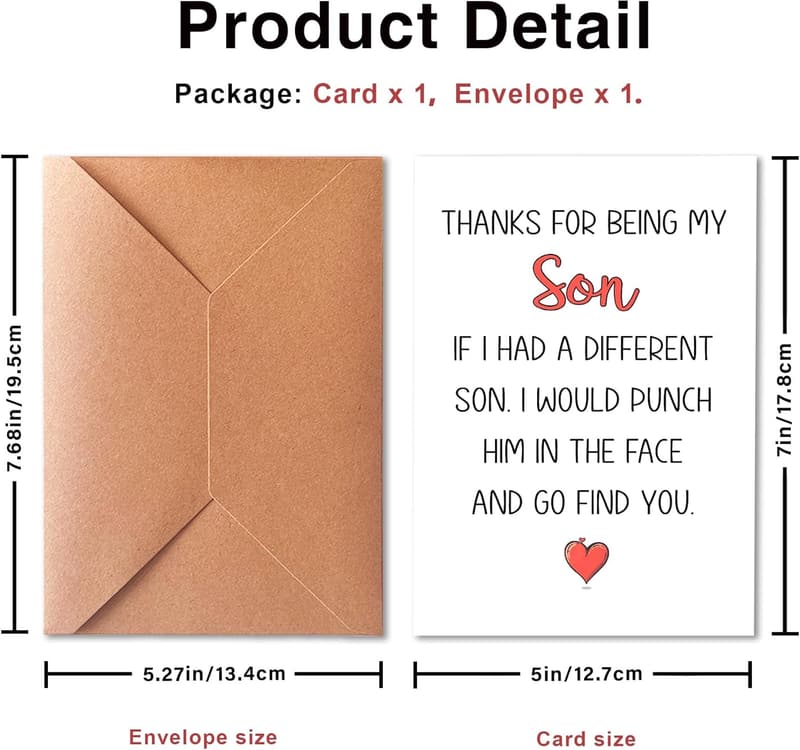 Funny Birthday Card for Son - Happy Birthday Wishes