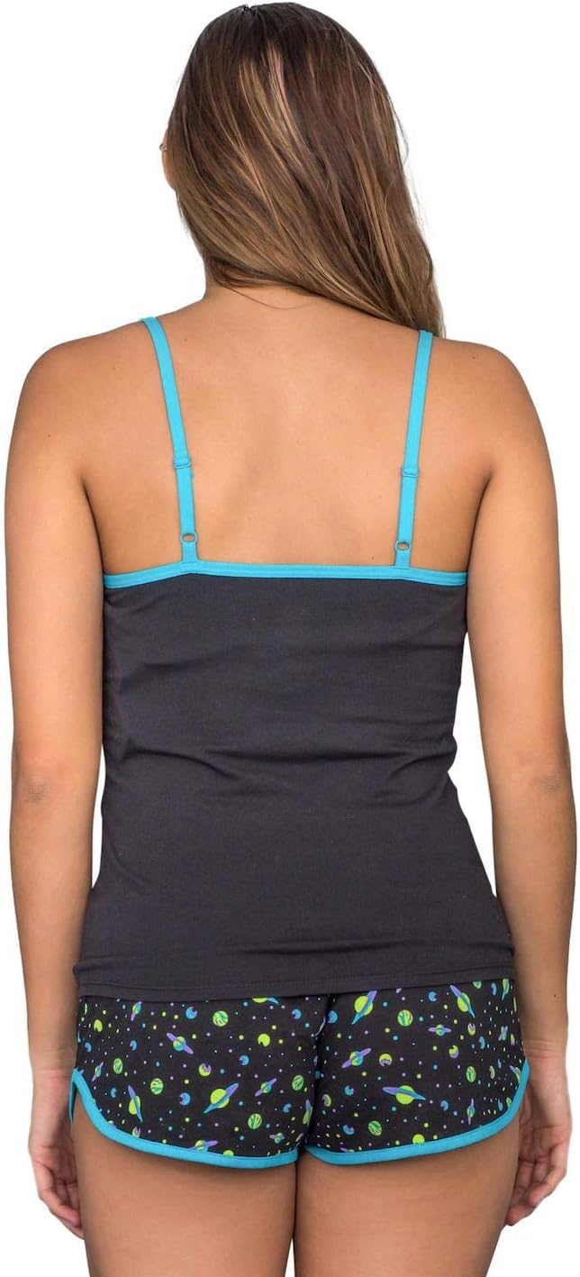 Rick and Morty Spaceship Pajama Tank Top & Shorts Set