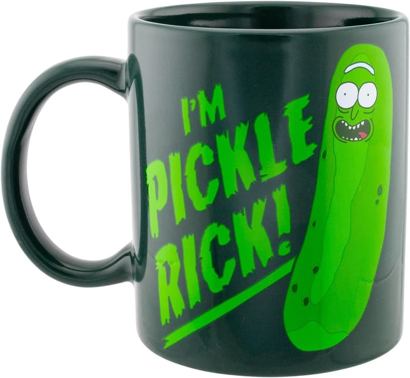 Rick and Morty Pickle Rick 20 oz Coffee Mug