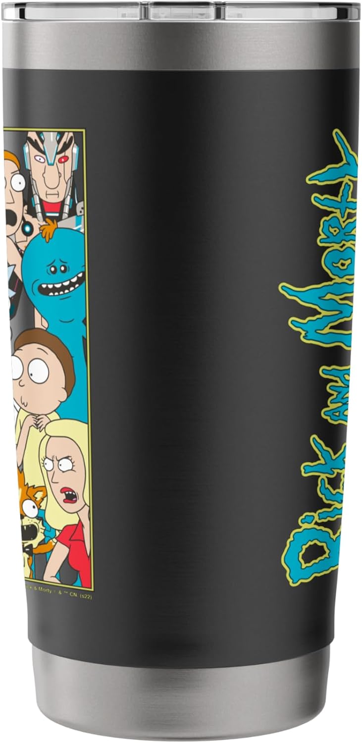 Rick & Morty Stainless Steel Insulated Tumbler