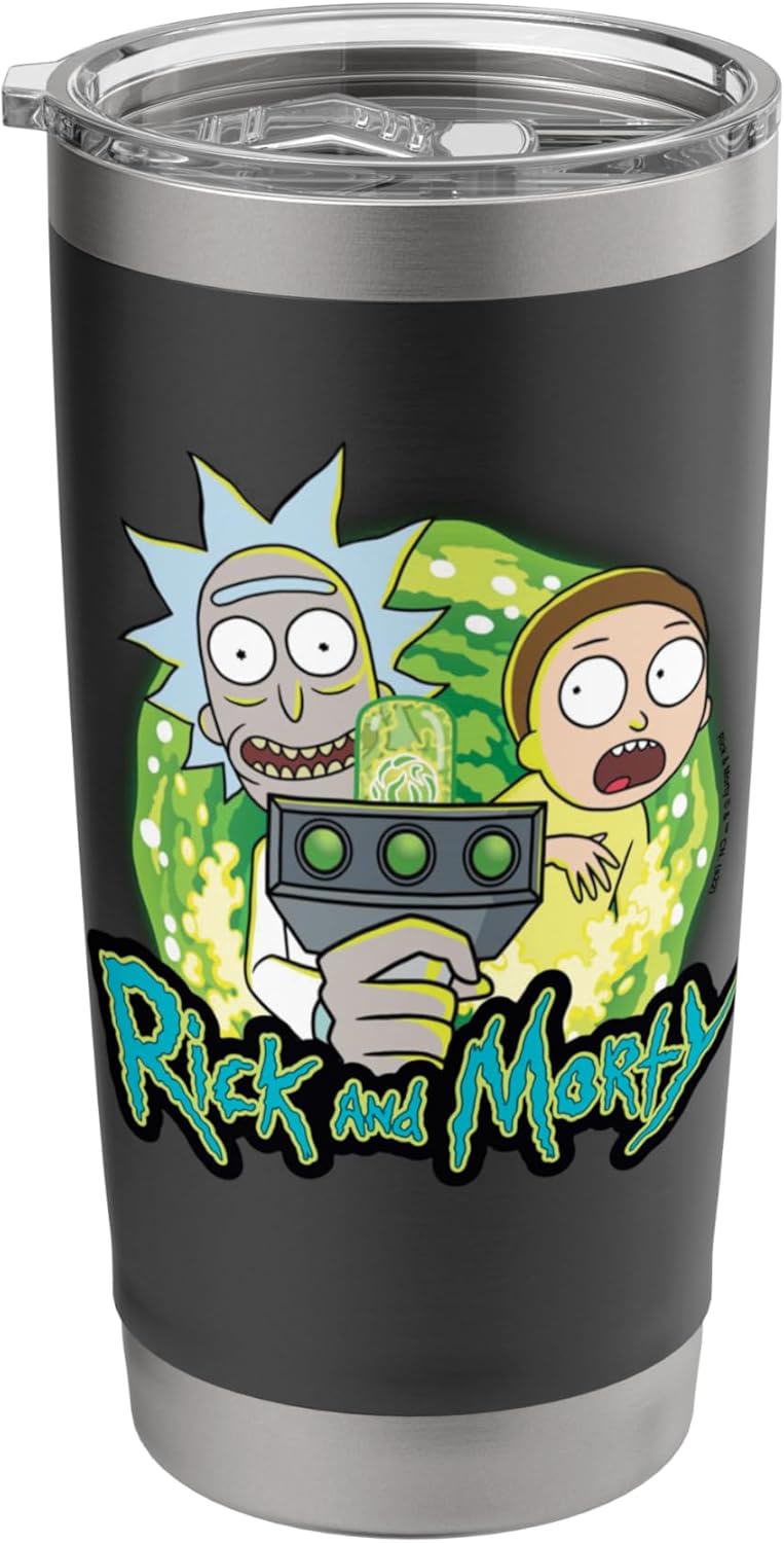 Rick & Morty Stainless Steel Insulated Tumbler
