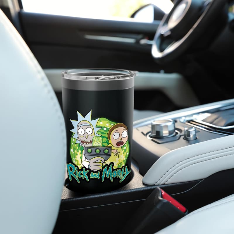 Rick & Morty Stainless Steel Insulated Tumbler