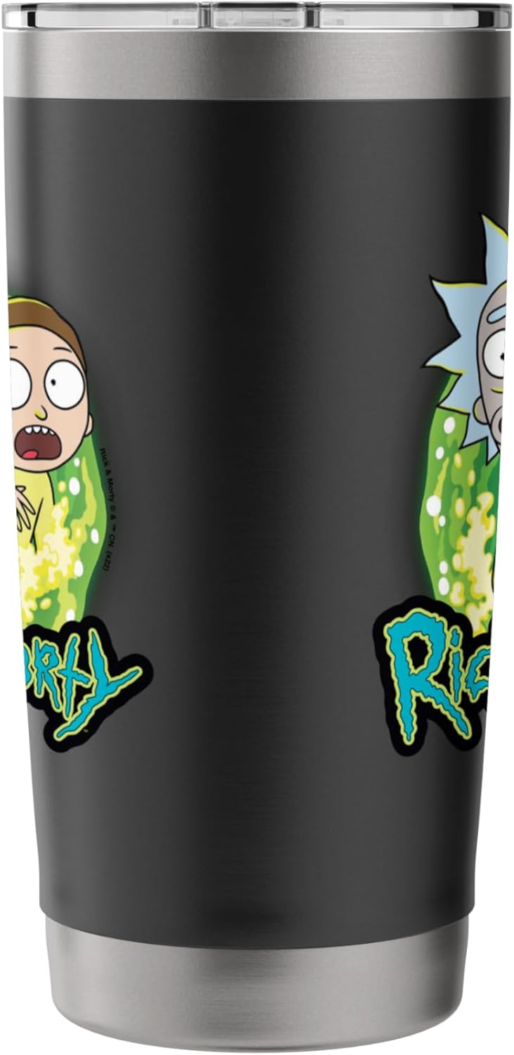 Rick & Morty Stainless Steel Insulated Tumbler
