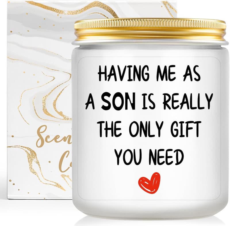 Happy Birthday Mom Candle - Lavender & Eucalyptus Scented Gift