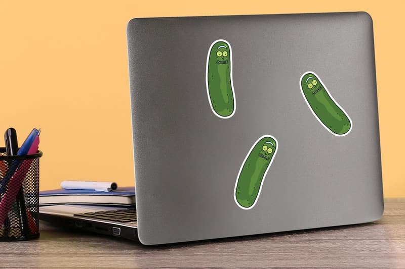 Rick & Morty Pickle Rick 100ct Deluxe Vinyl Sticker Pack