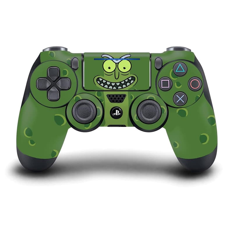 Rick and Morty Pickle Rick Vinyl Skin for PS4 Controller