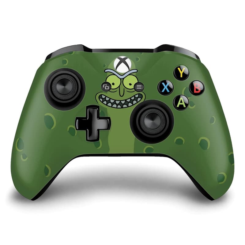 Rick and Morty Pickle Rick Vinyl Skin Decal for Xbox Controller