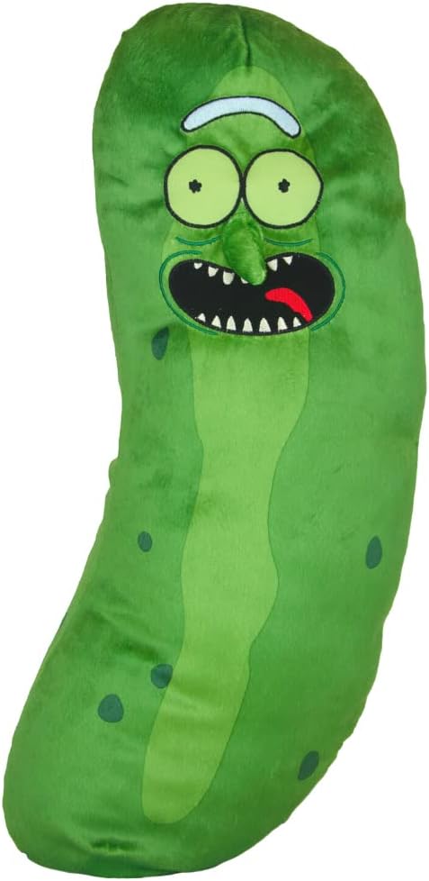 Pickle Rick Plush Cuddle Pillow - Officially Licensed