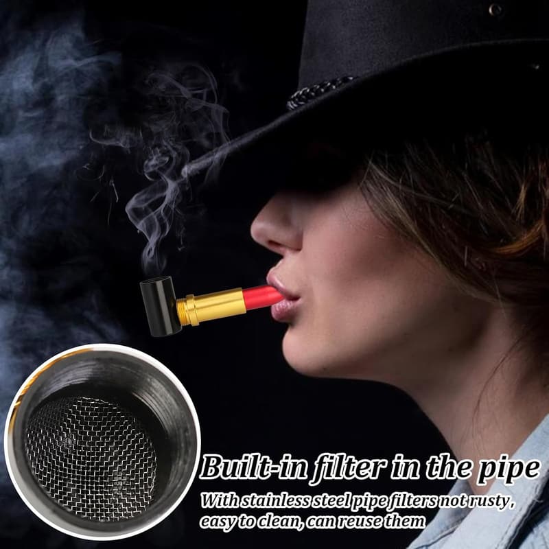 3-in-1 Tobacco Pipe Scraper Set with Removable Ashtray