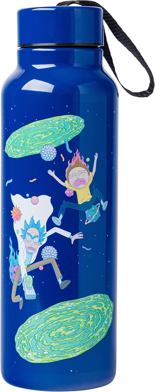 Rick and Morty Stainless Steel Water Bottle - 27 oz