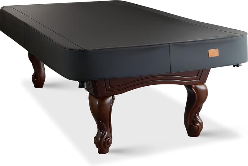 Waterproof Heavy Duty Leatherette Pool Table Cover - 8FT Black