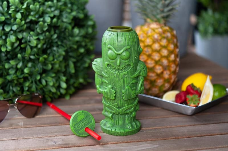 Rick and Morty Pickle Rick Plastic Tumbler - 22 Ounce Capacity