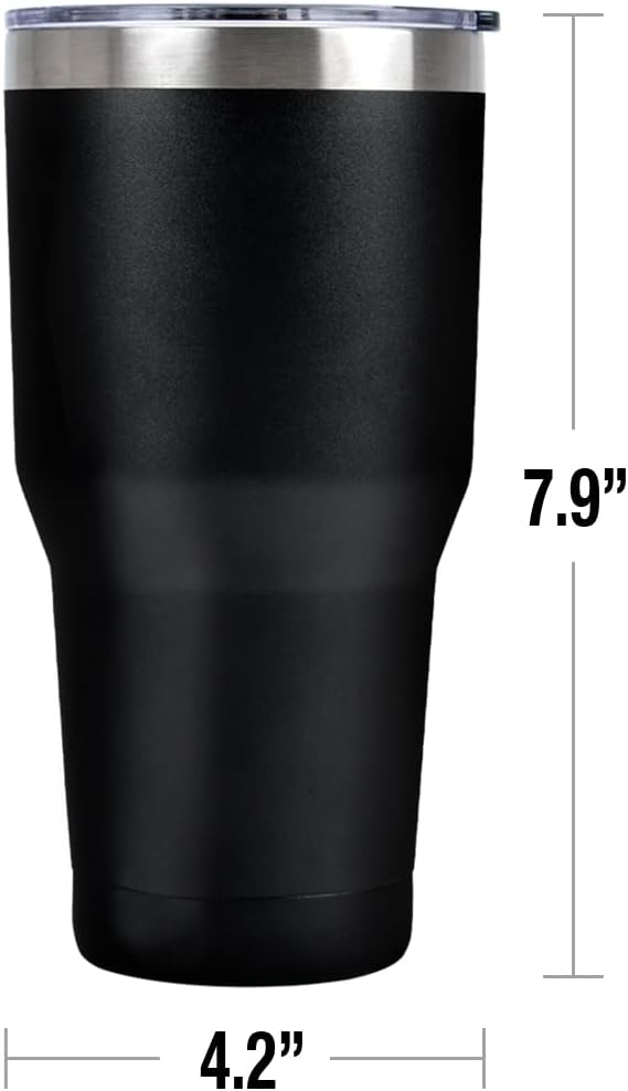 Rick and Morty 30 oz Stainless Steel Travel Tumbler with Lid
