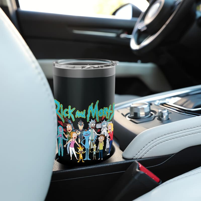 Rick and Morty Insulated Tumbler for Adults