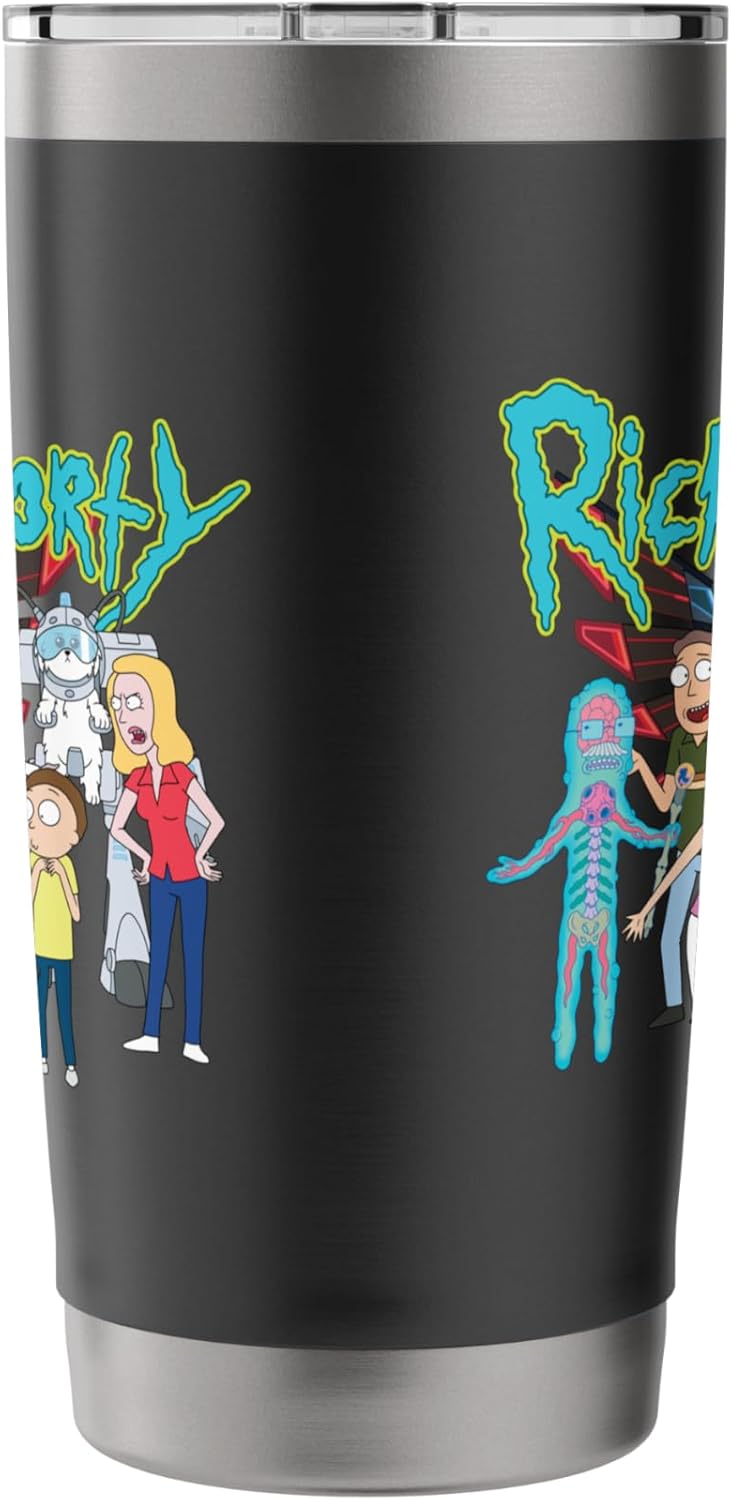 Rick and Morty Insulated Tumbler for Adults