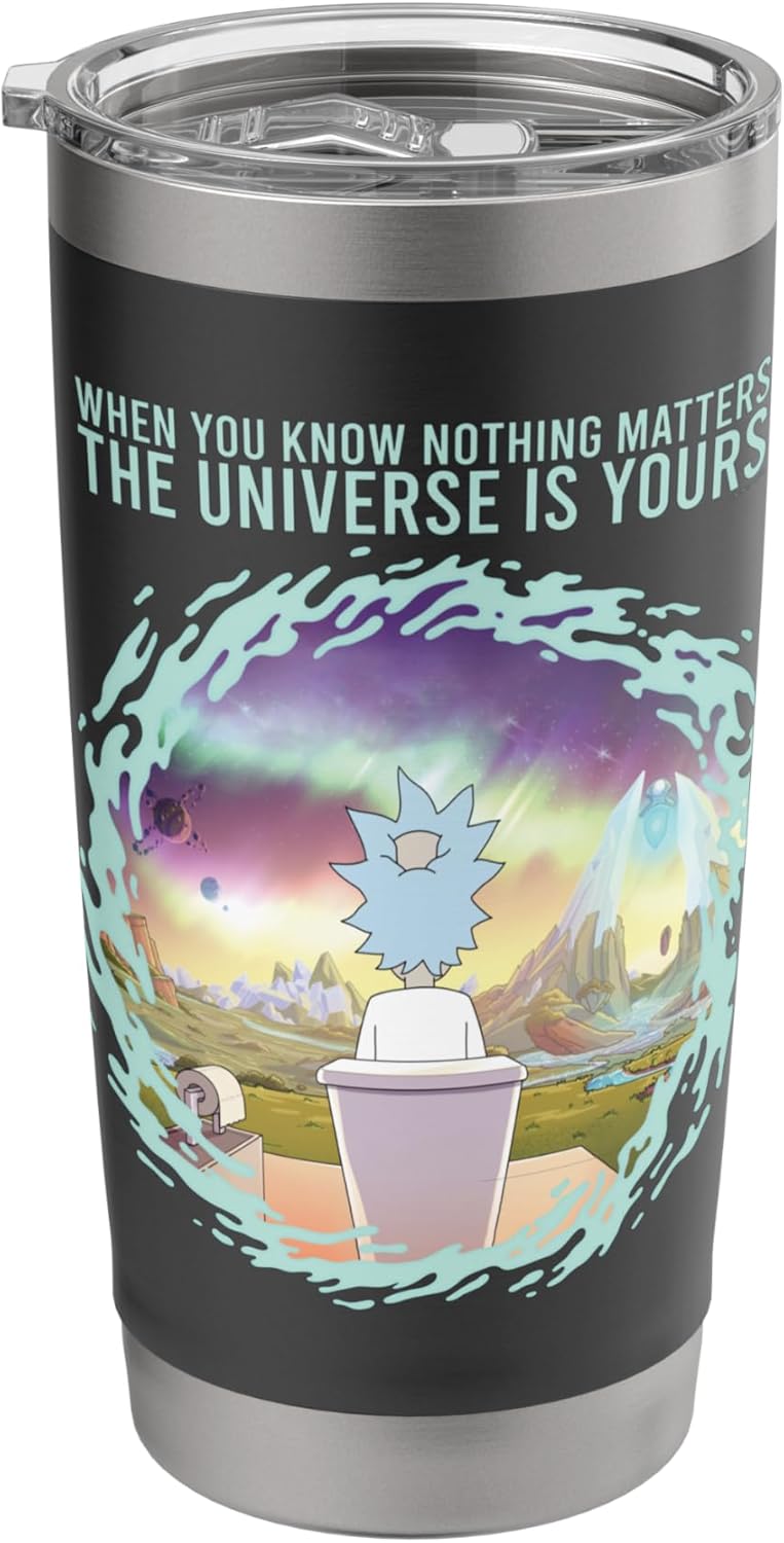 Rick and Morty Universe Insulated Stainless Steel Tumbler