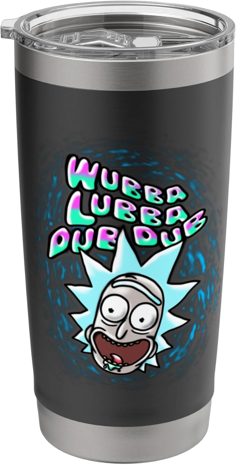 Rick and Morty Insulated Stainless Steel Tumbler