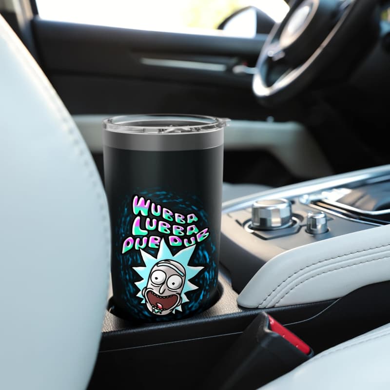 Rick and Morty Insulated Stainless Steel Tumbler