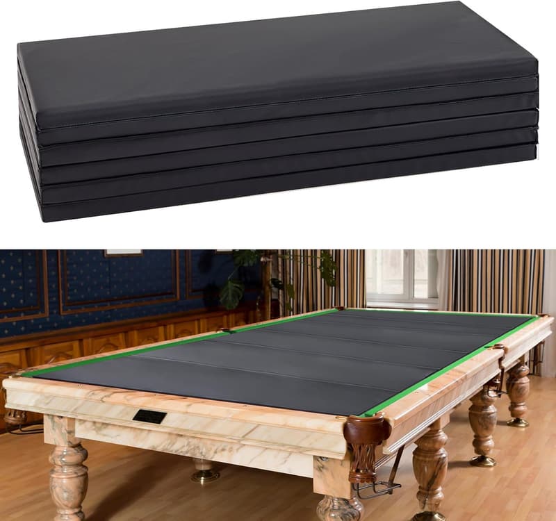 Convertible Dining Table Foam Insert for Pool Table, Black