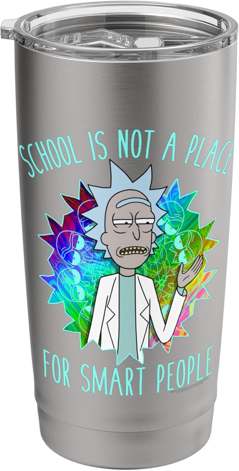 Rick and Morty Stainless Steel Insulated Tumbler