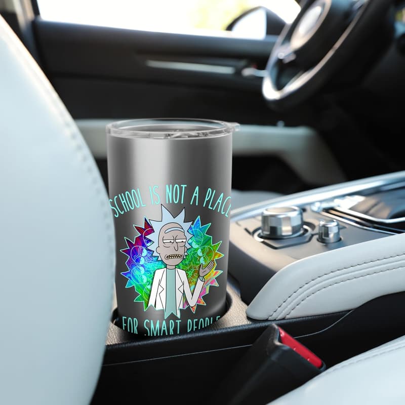 Rick and Morty Stainless Steel Insulated Tumbler