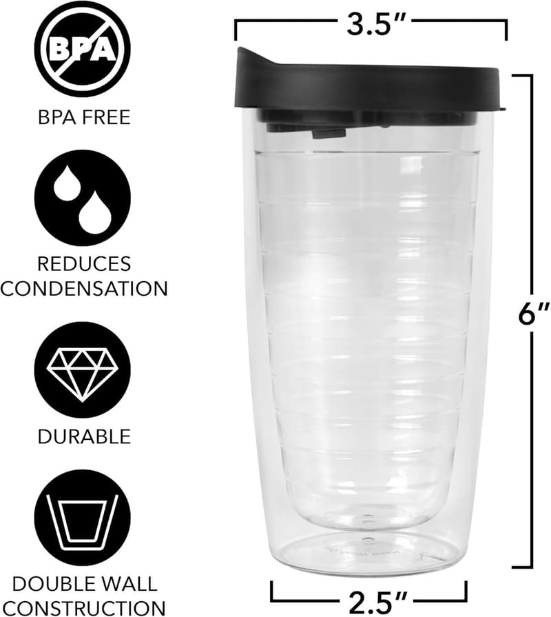 Rick and Morty Portal Double-Walled Travel Tumbler - 16oz