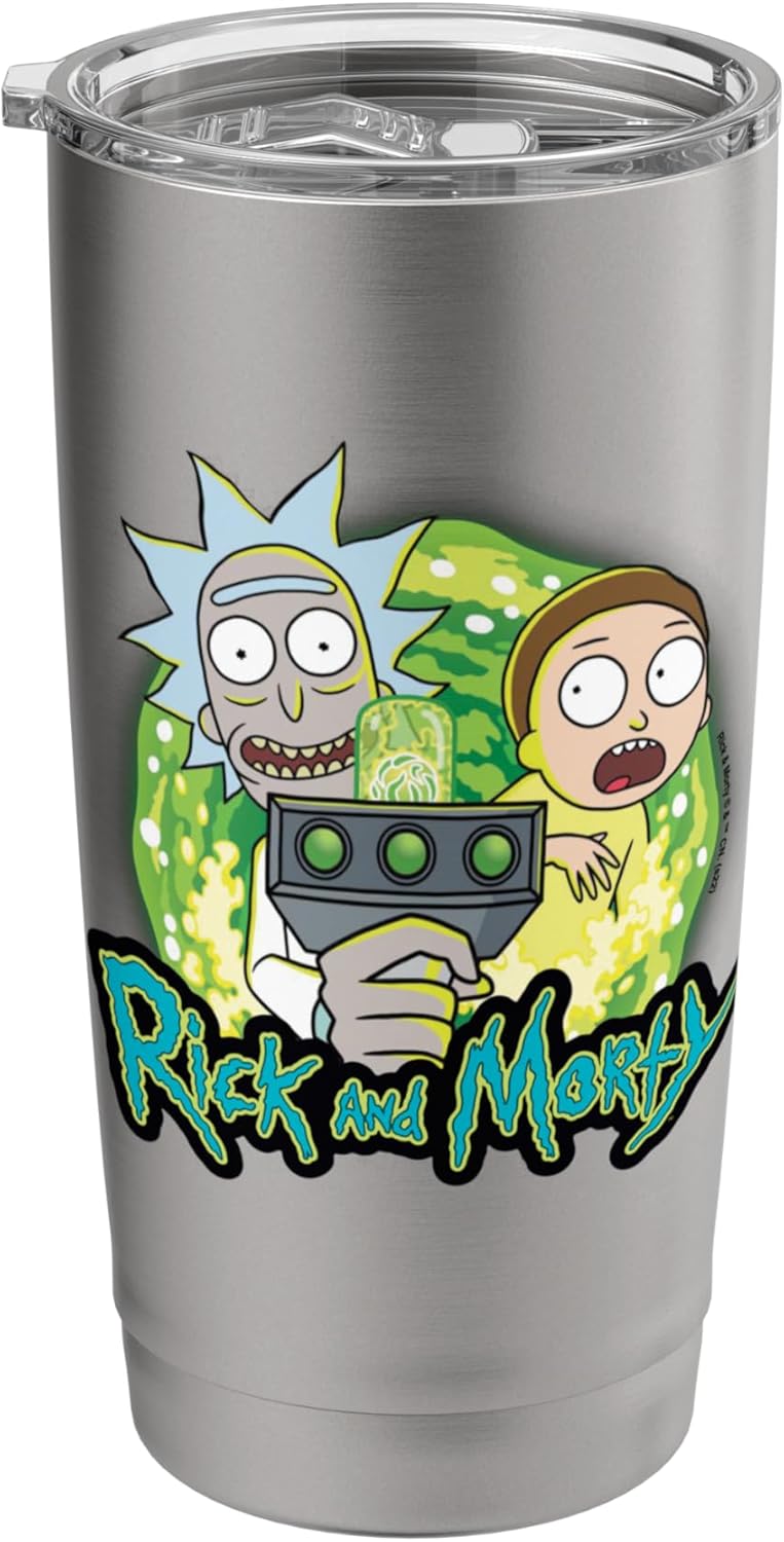 Rick & Morty Portal Stainless Steel Insulated Tumbler