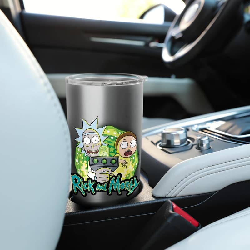 Rick & Morty Portal Stainless Steel Insulated Tumbler